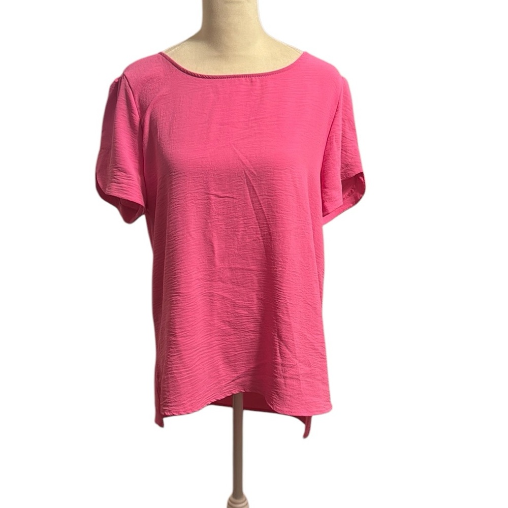 LES AMIS bubble gum pink dress top size medium
